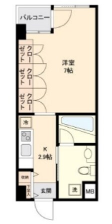 パークフラッツ永福町の物件間取画像